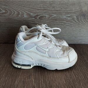 2018 Nike Air Max Plus White AR1891-100 Size 7C Toddler Kids Sneaker